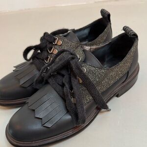 Authentic Brunello Cucinelli Embellished Loafers | Size 7